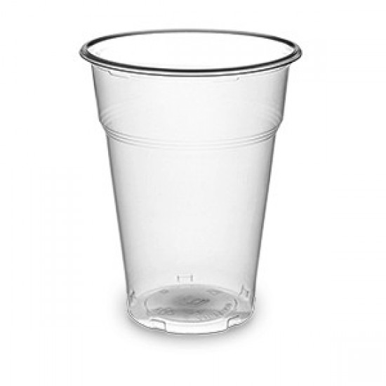 Ποτήρι Πλαστικό Διάφανο 400ml 50τεμ. Ποτήρια Πλαστικά